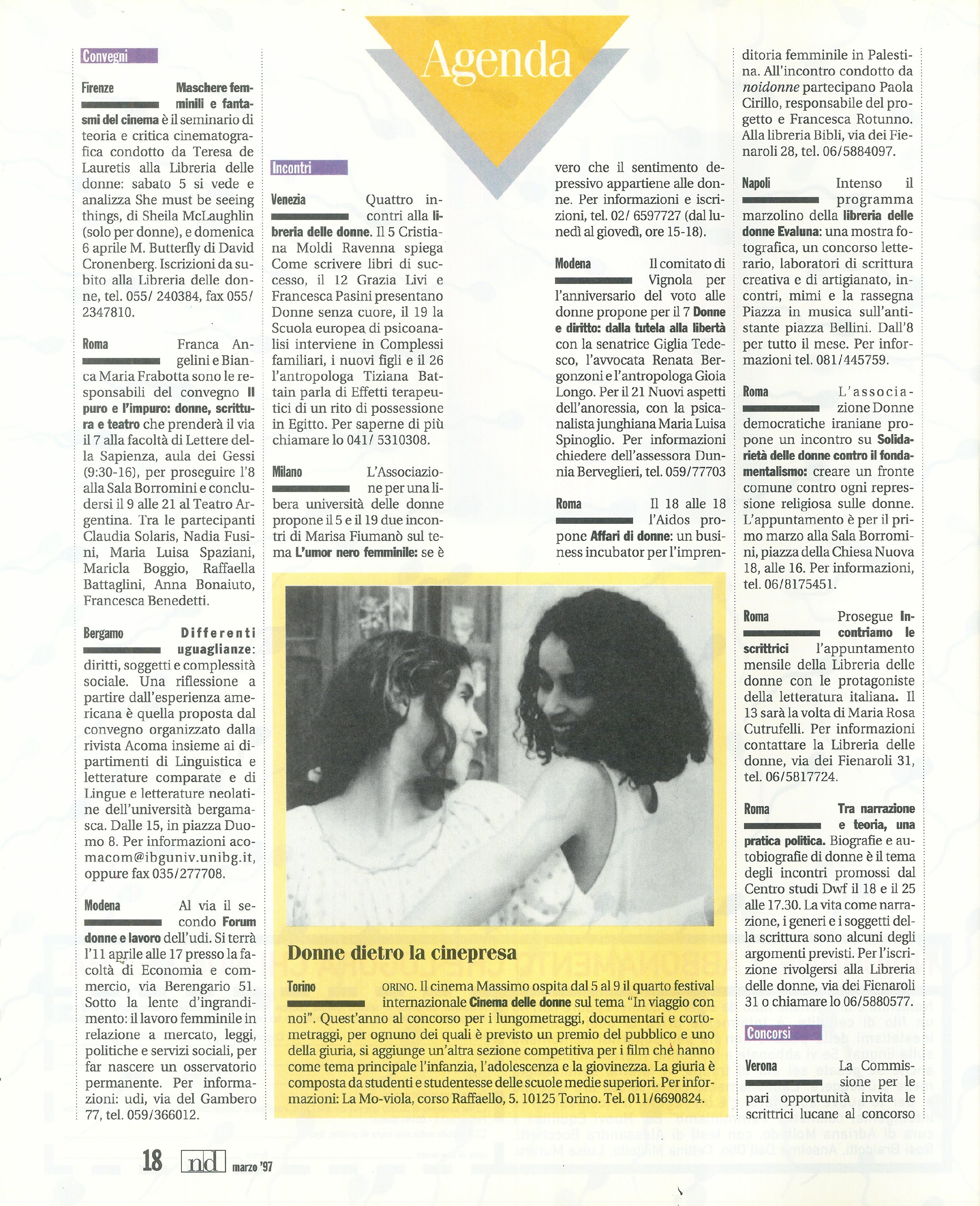 Foto: Un partito di doonne e di uomini