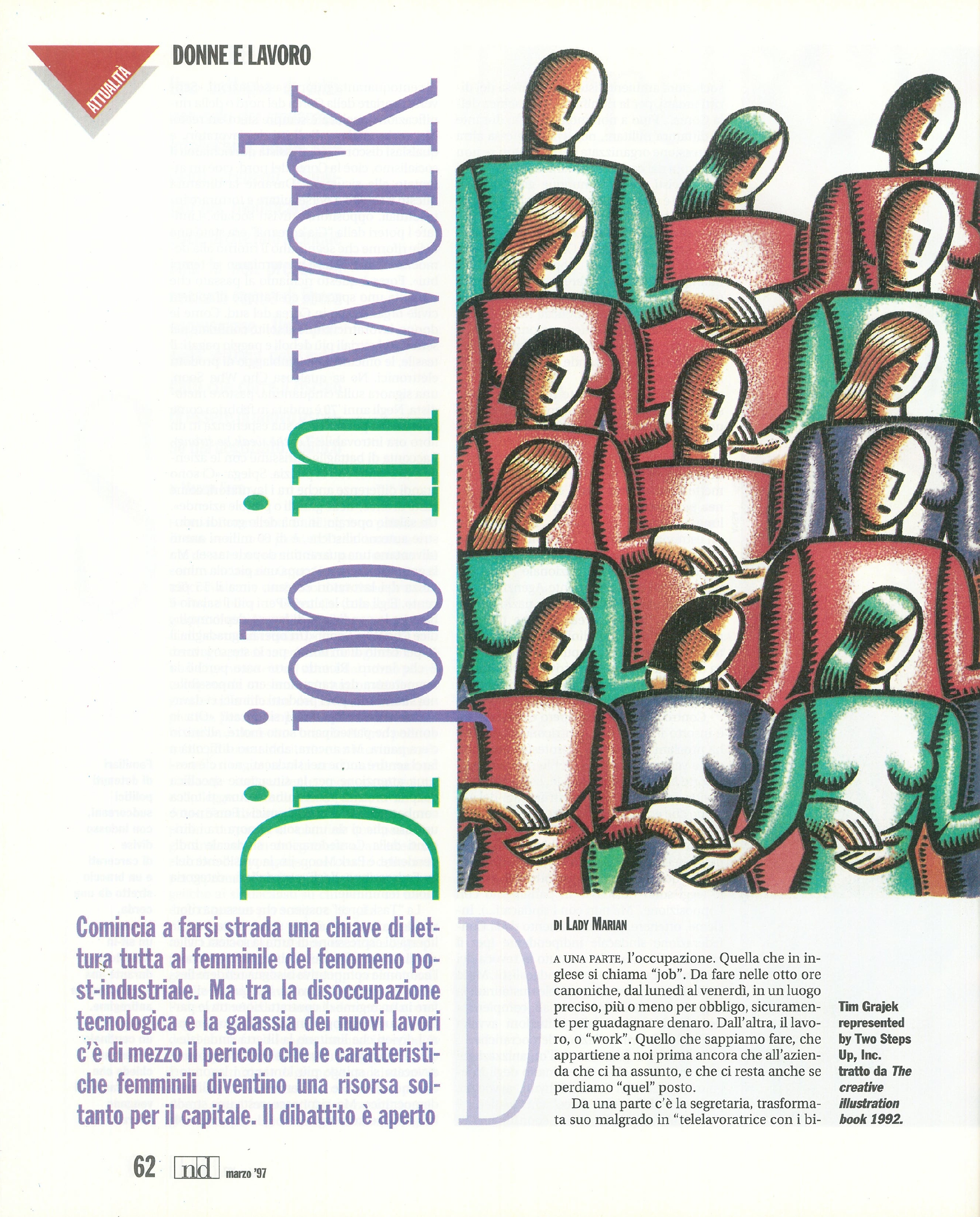 Foto: Un partito di doonne e di uomini