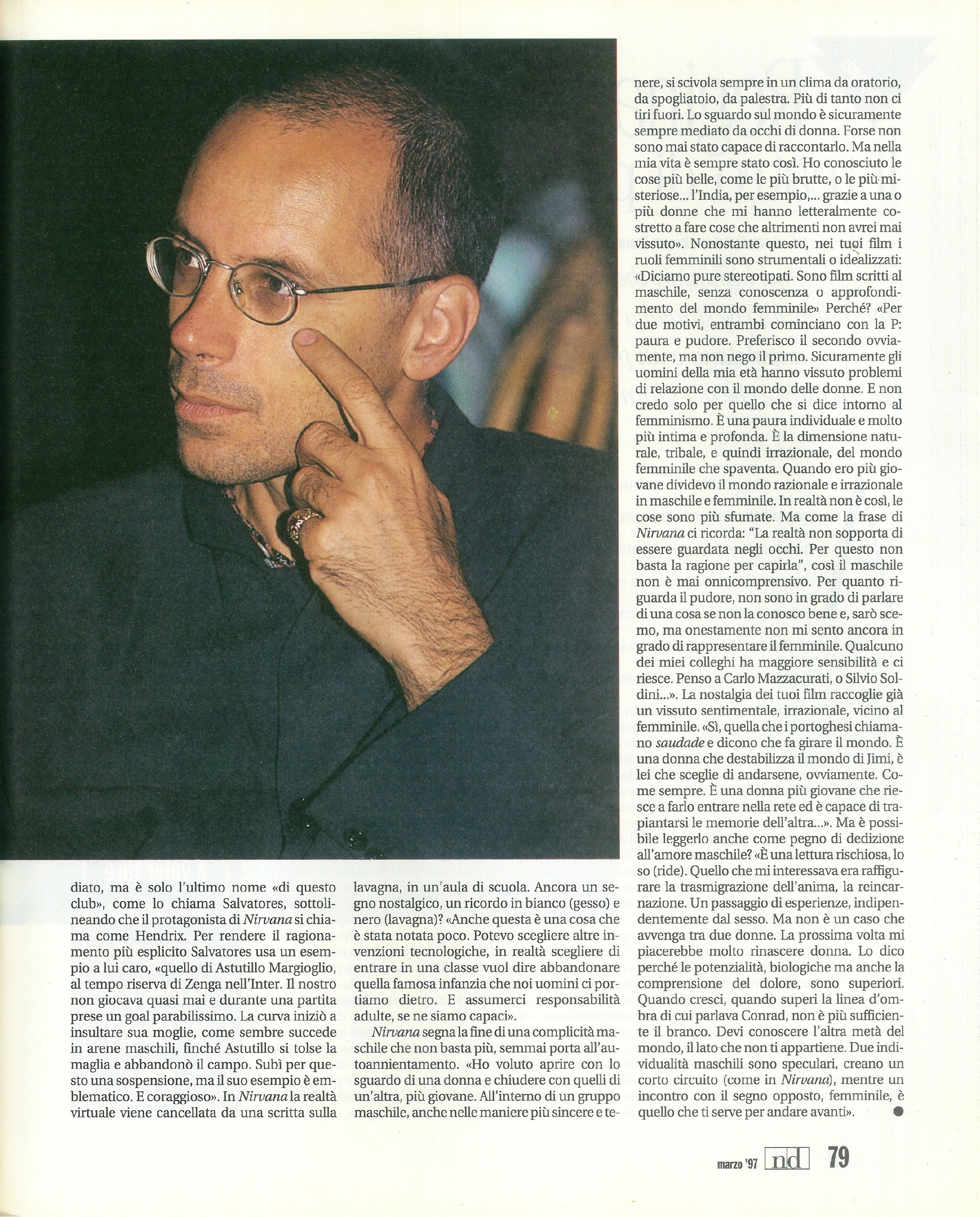 Foto: Un partito di doonne e di uomini