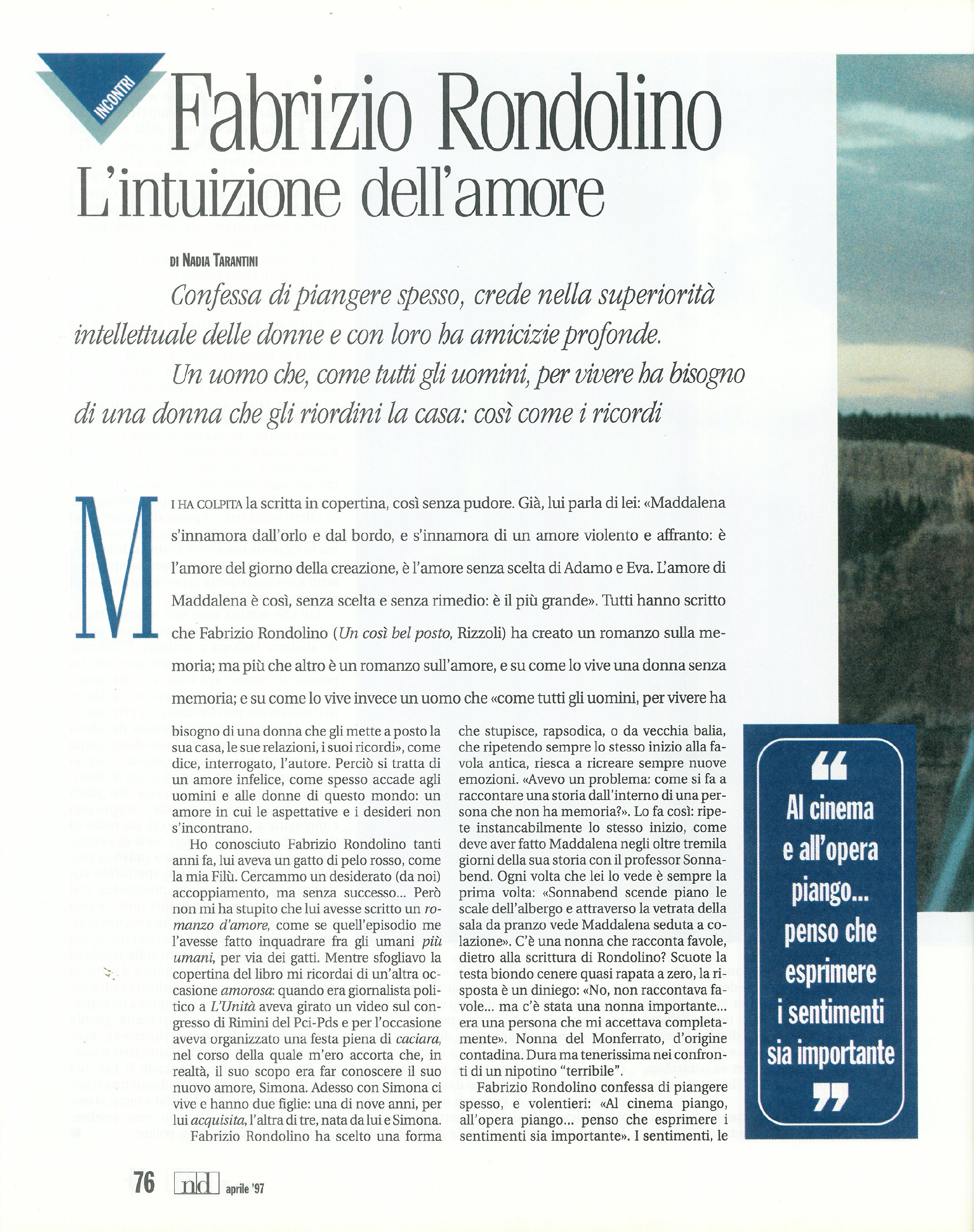 Foto: Bello e possibile
