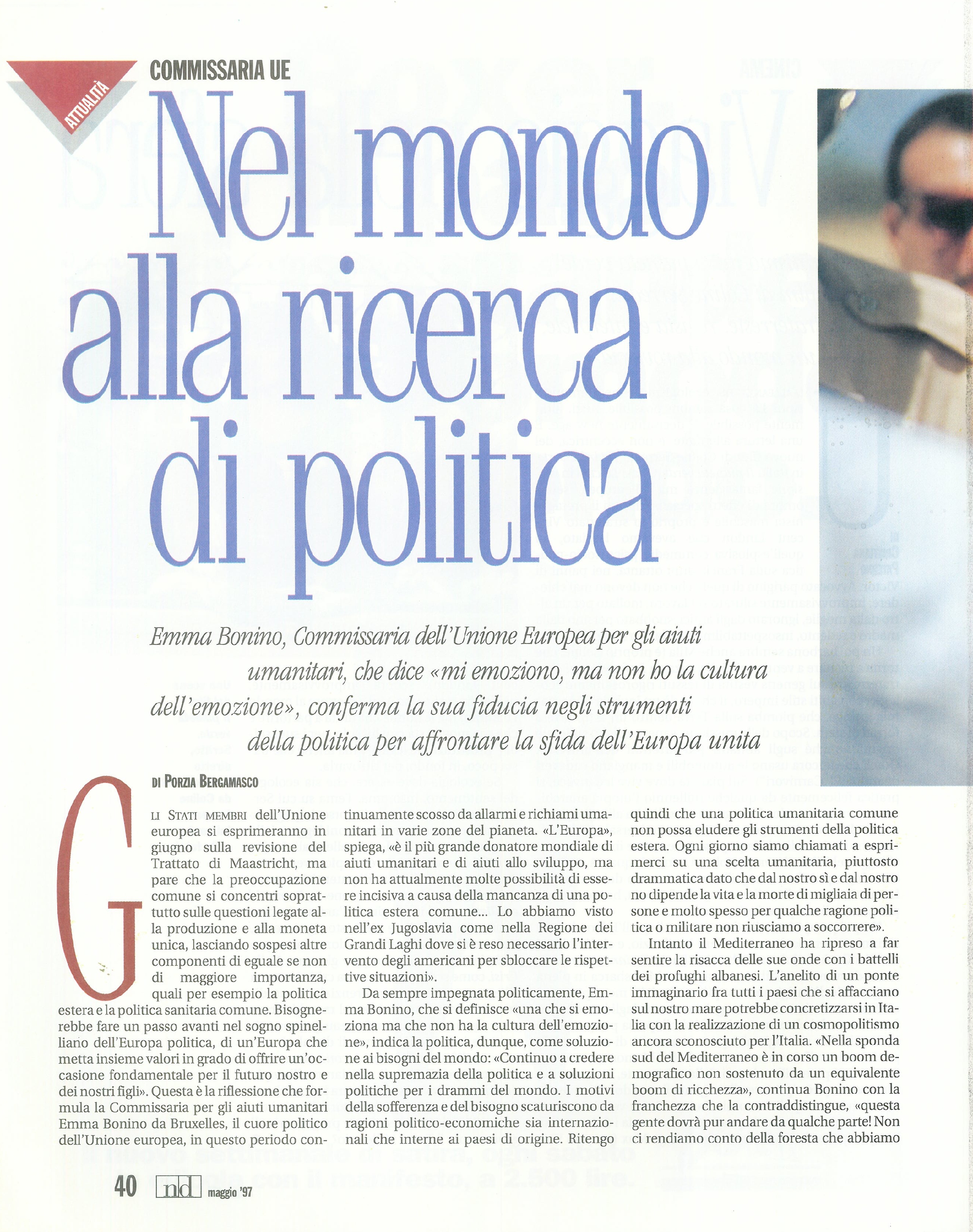Foto: Sarà Serena e ci rasserenerà