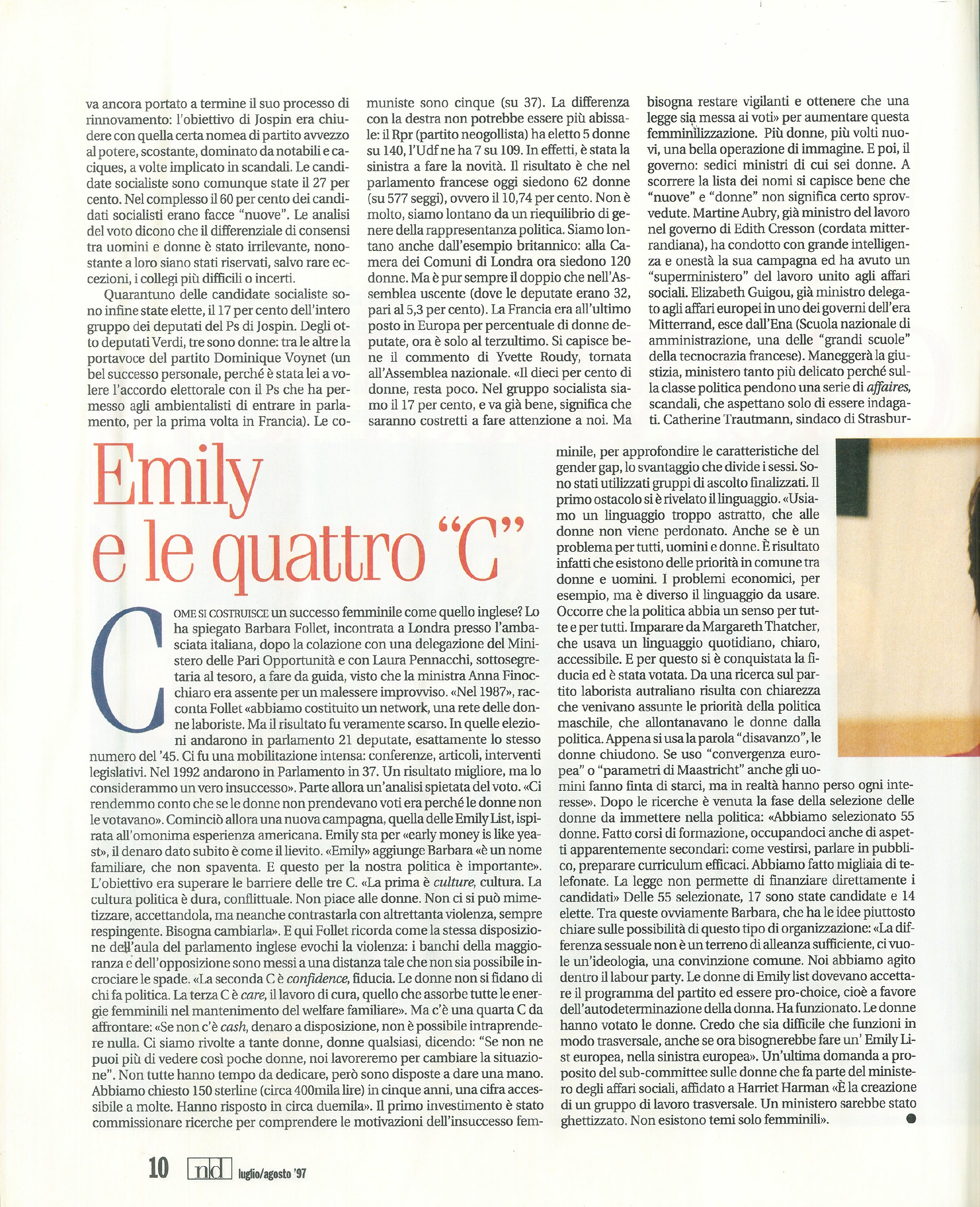 Foto: (nr 7-8) Donne al governo