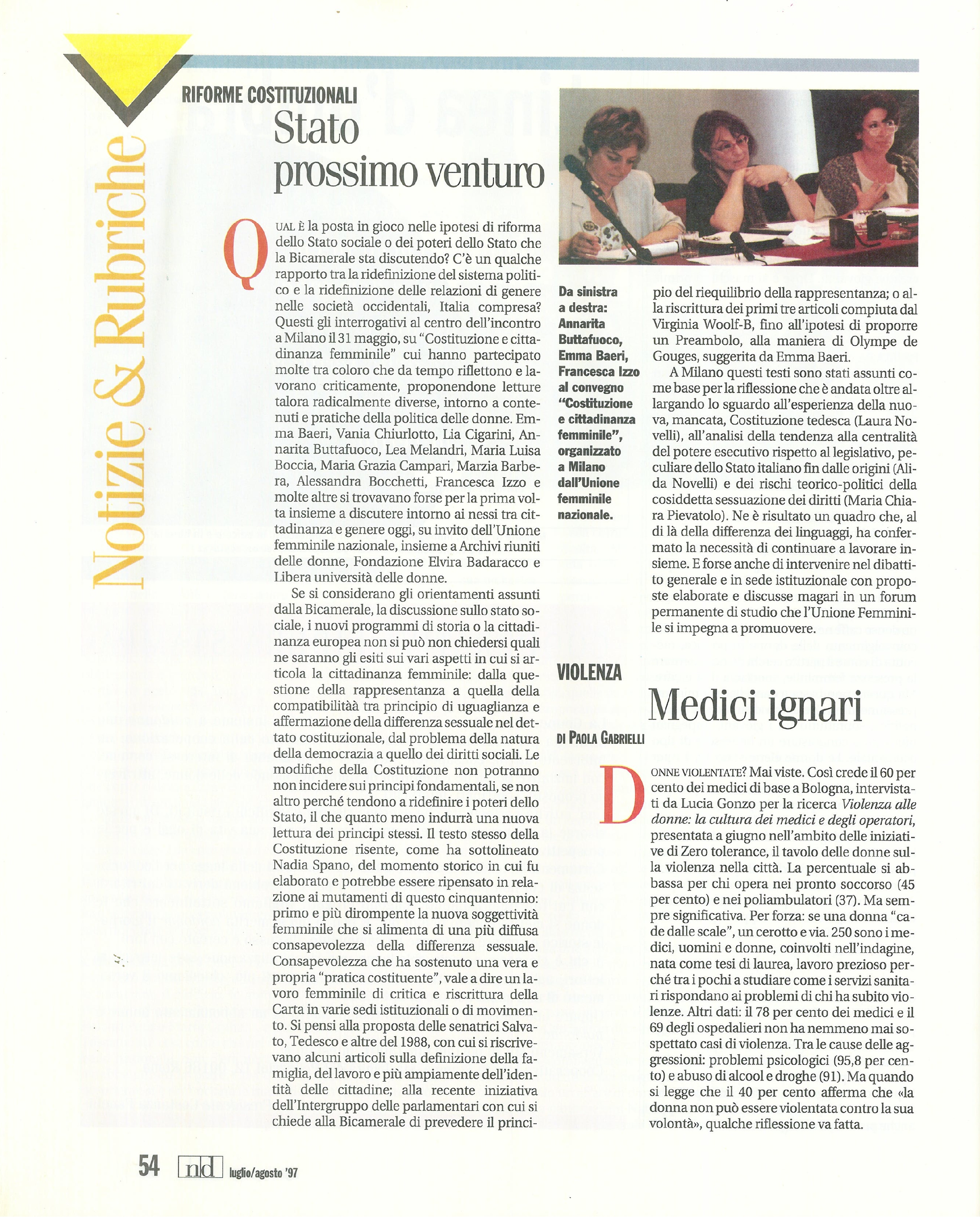 Foto: (nr 7-8) Donne al governo