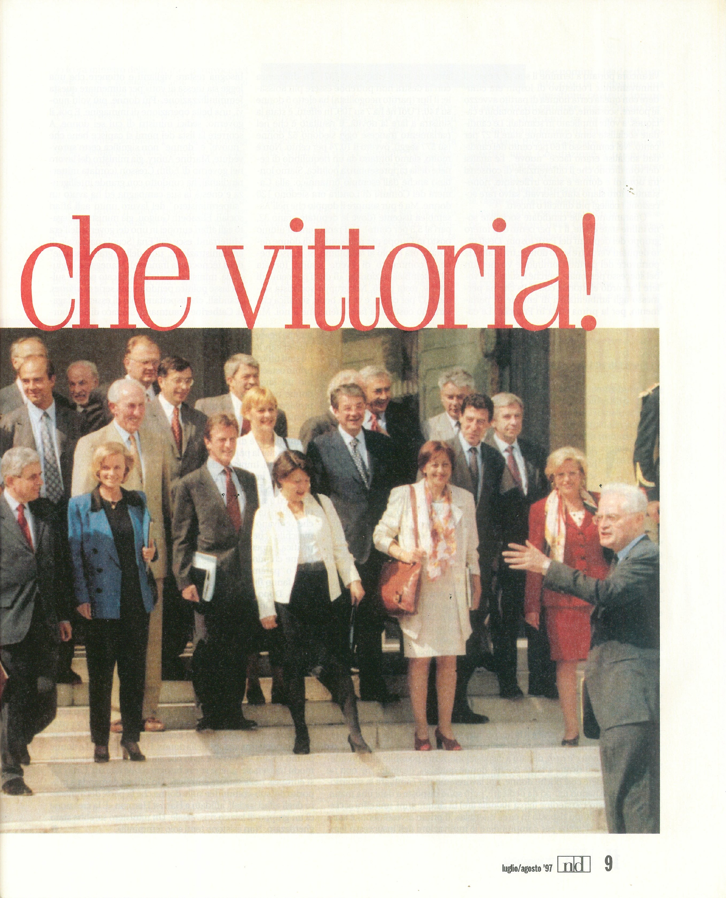 Foto: (nr 7-8) Donne al governo