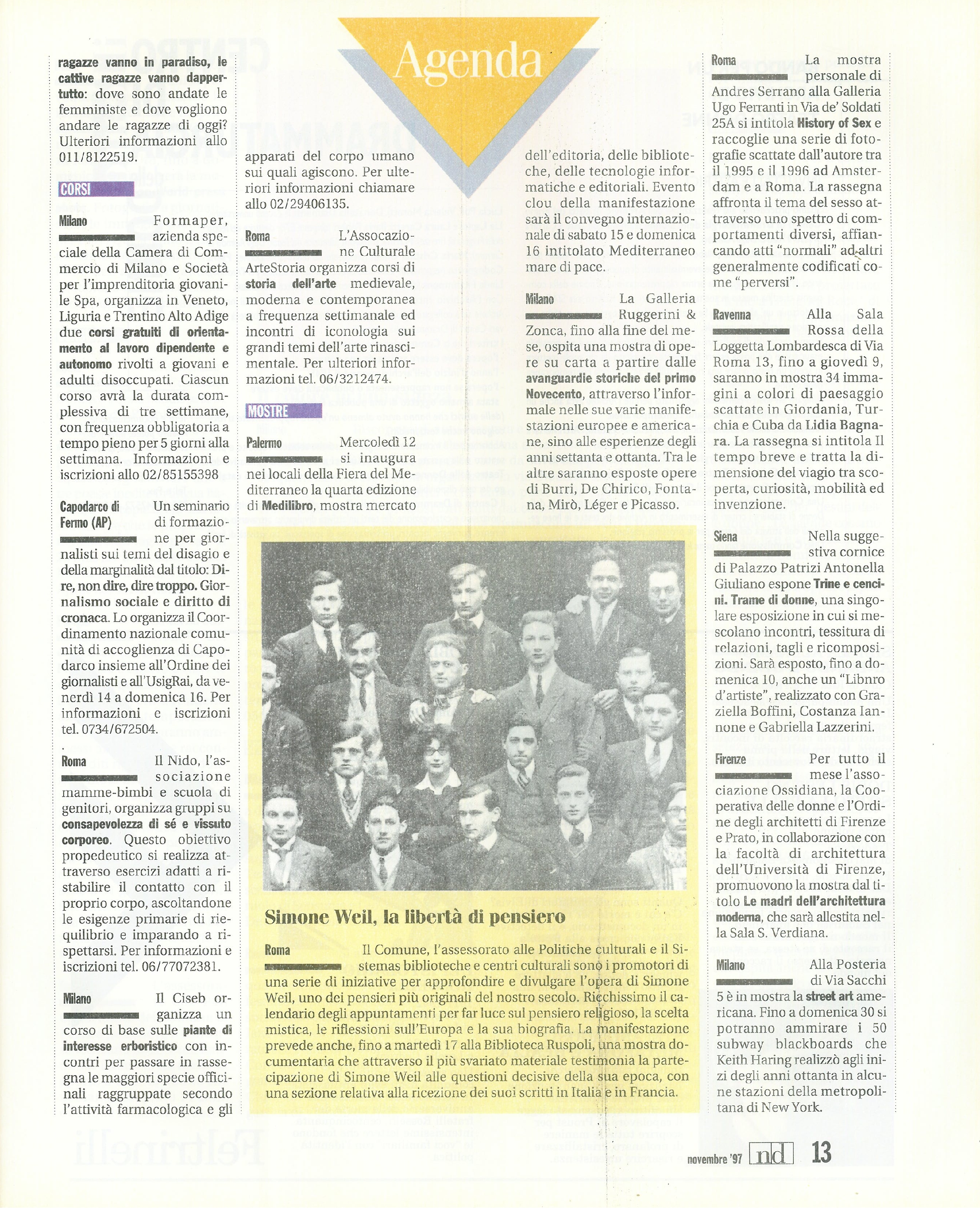 Foto: Le scelte di Francesca