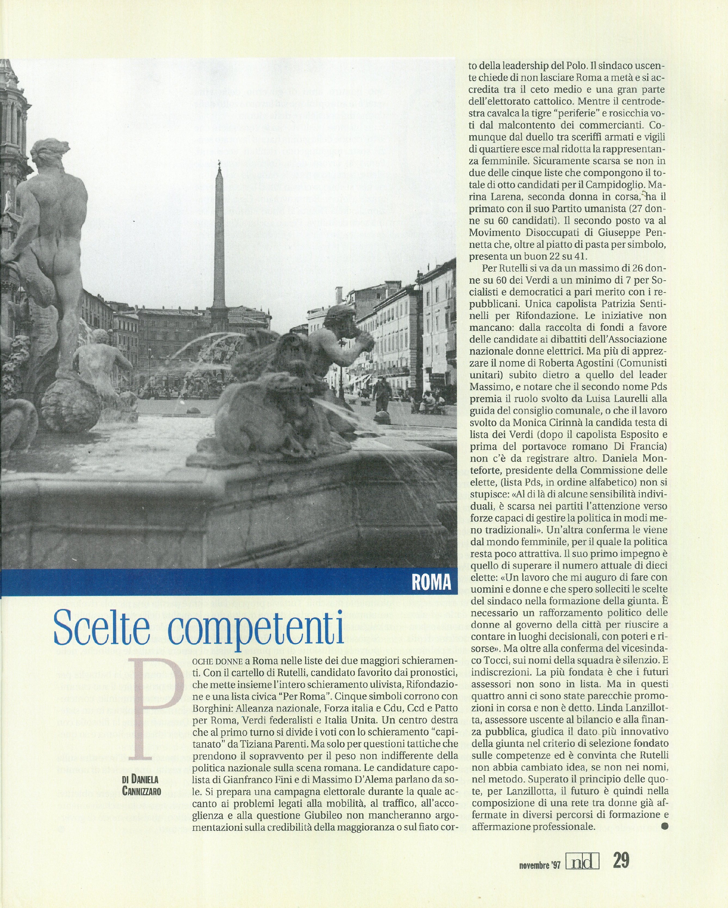 Foto: Le scelte di Francesca