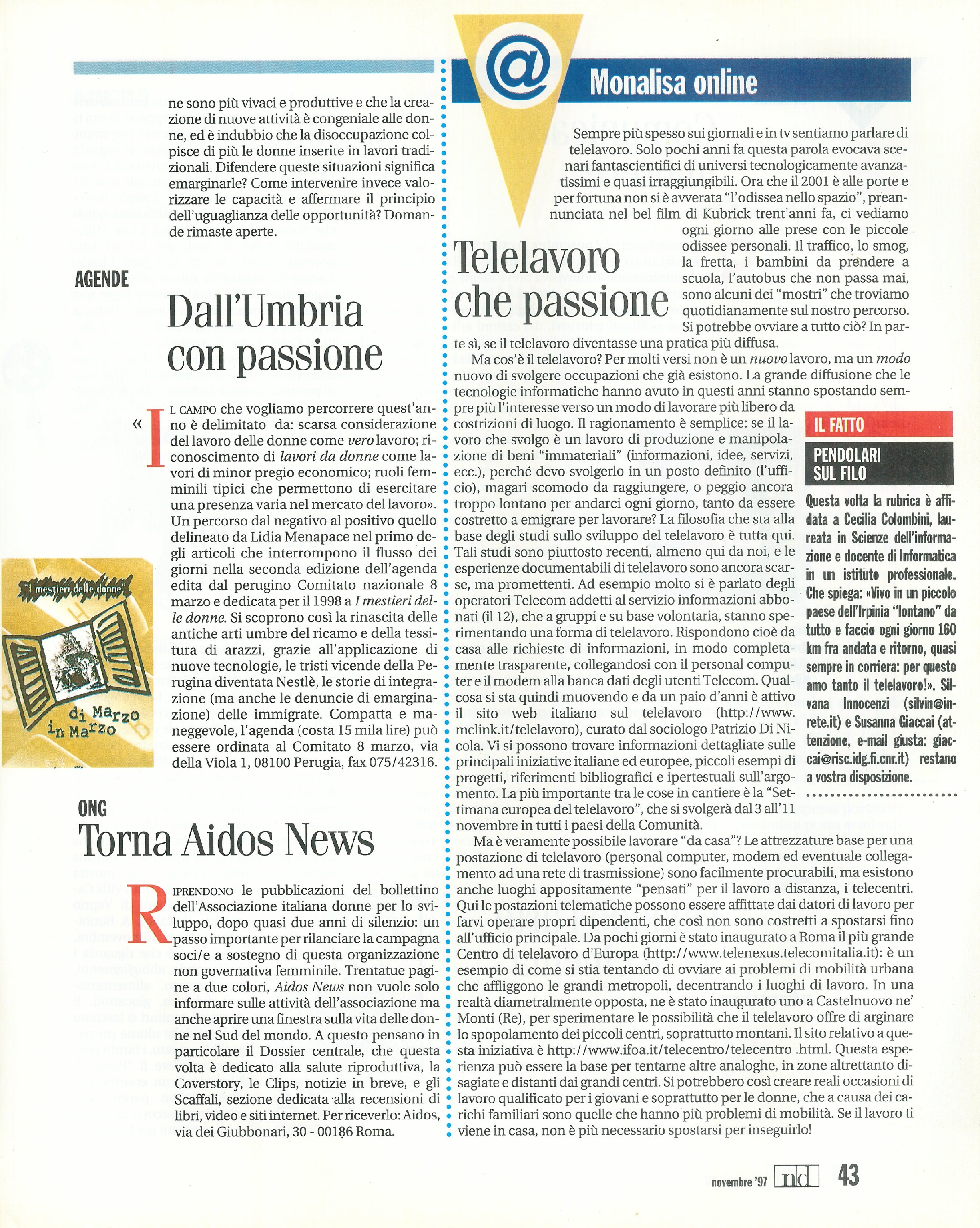 Foto: Le scelte di Francesca