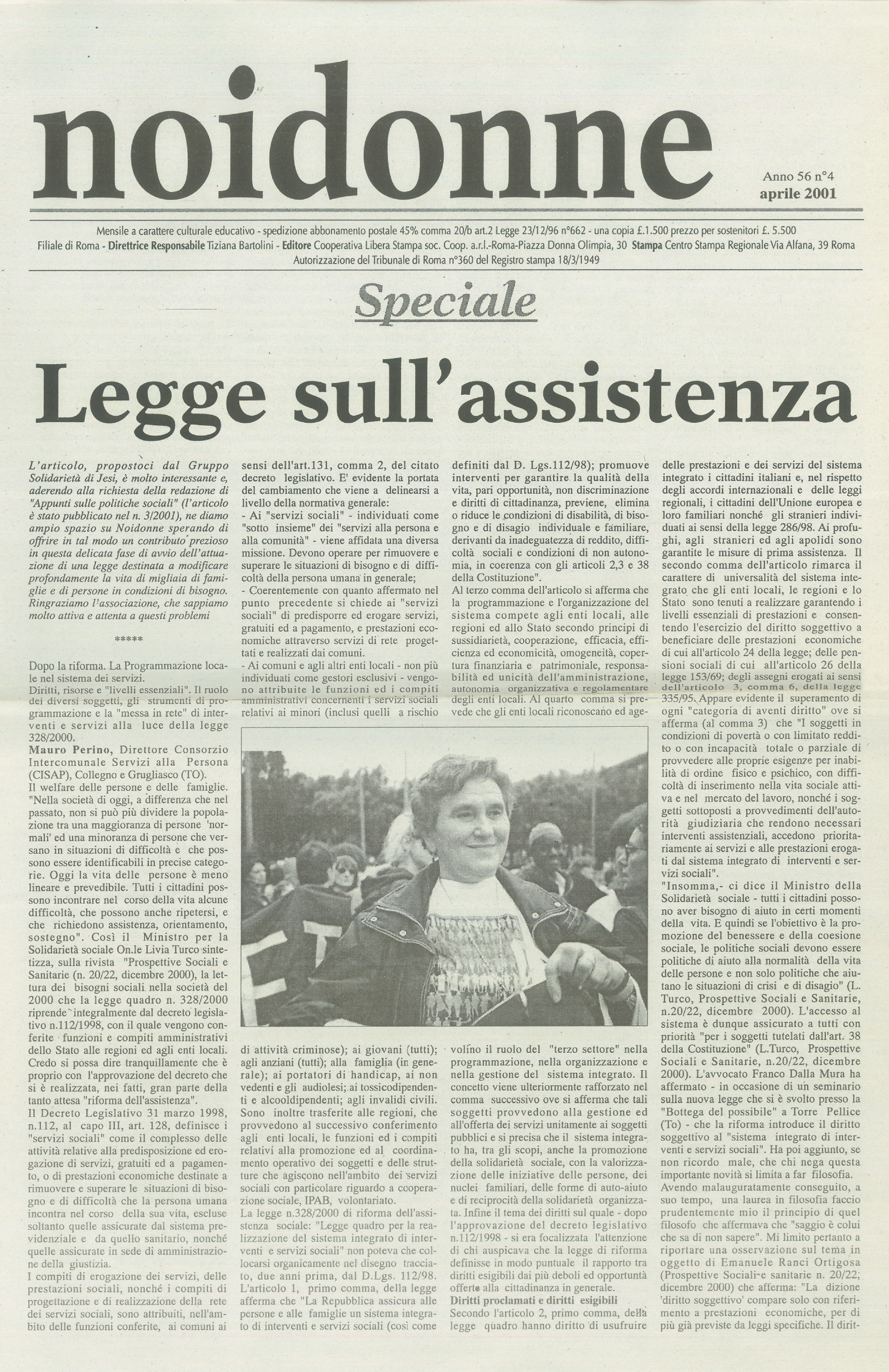 Foto: La legge sull'assistenza