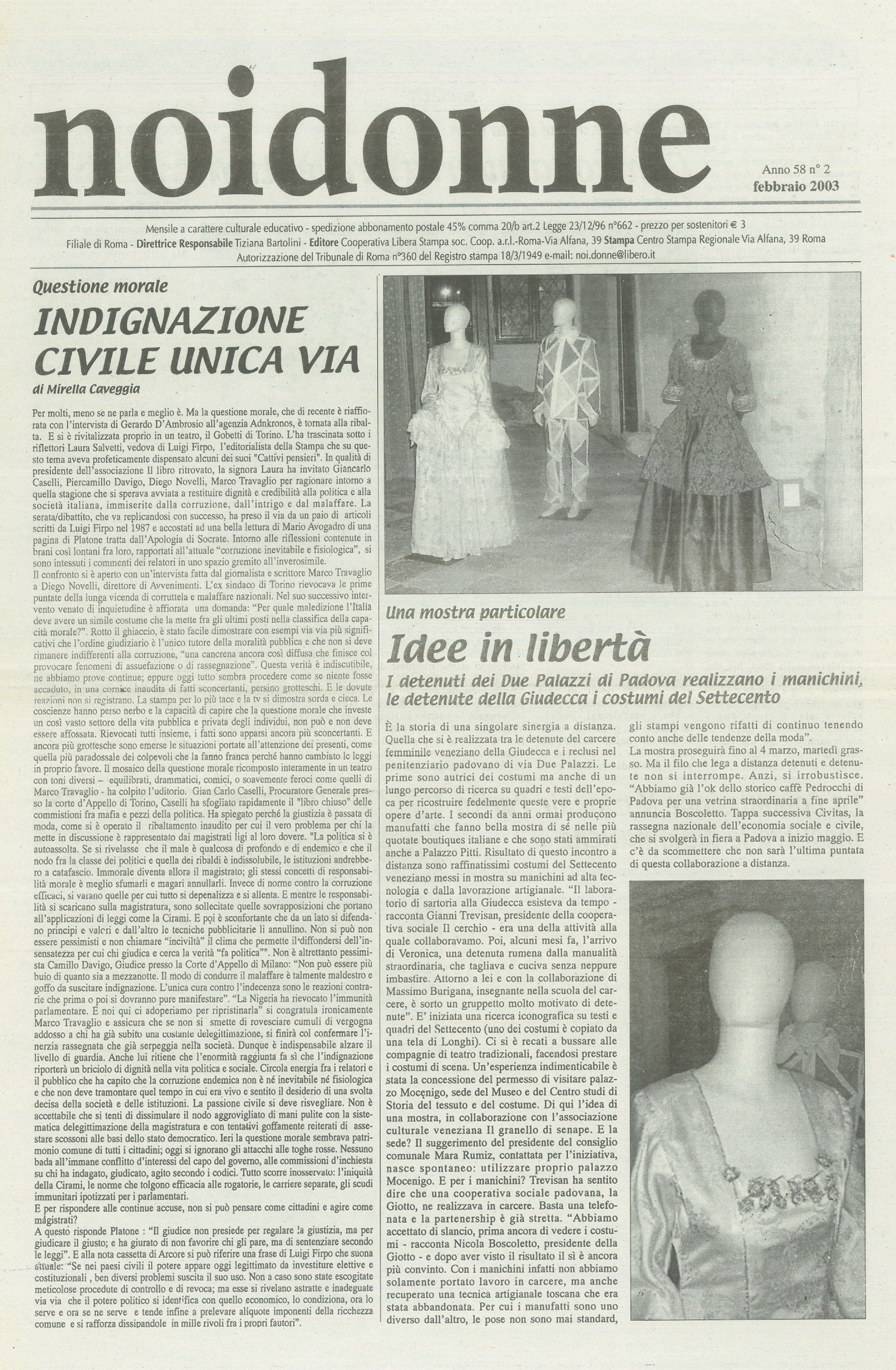 Foto: Indignazione civile unica via