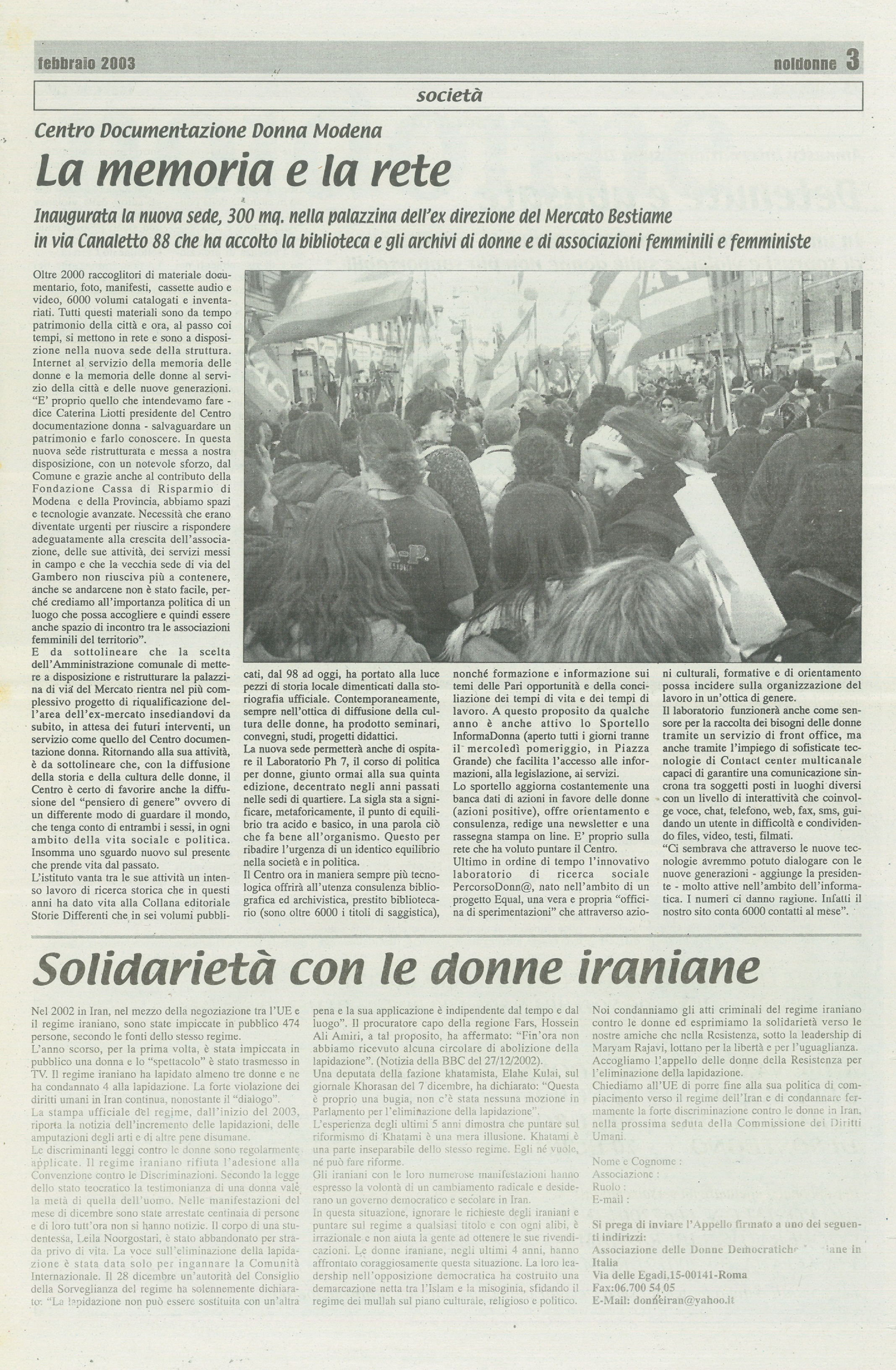Foto: Indignazione civile unica via