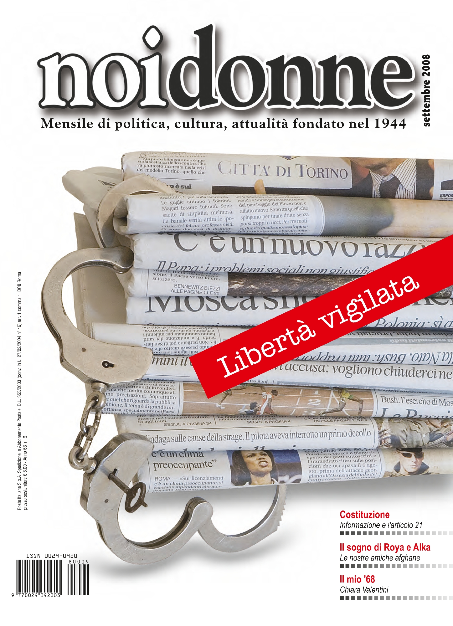 Foto: Stampa: libertà vigilata