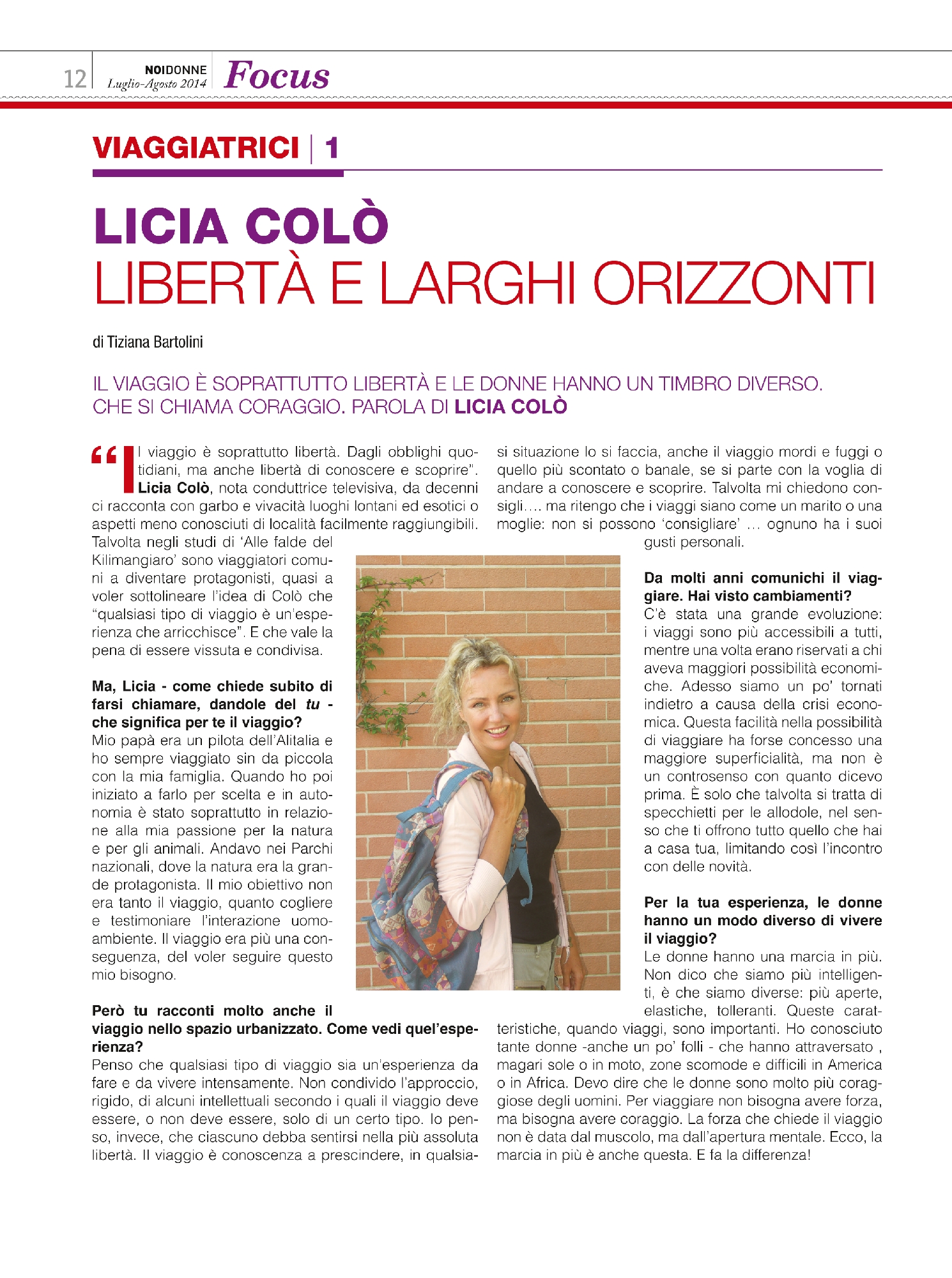 Foto: Viaggiatrici