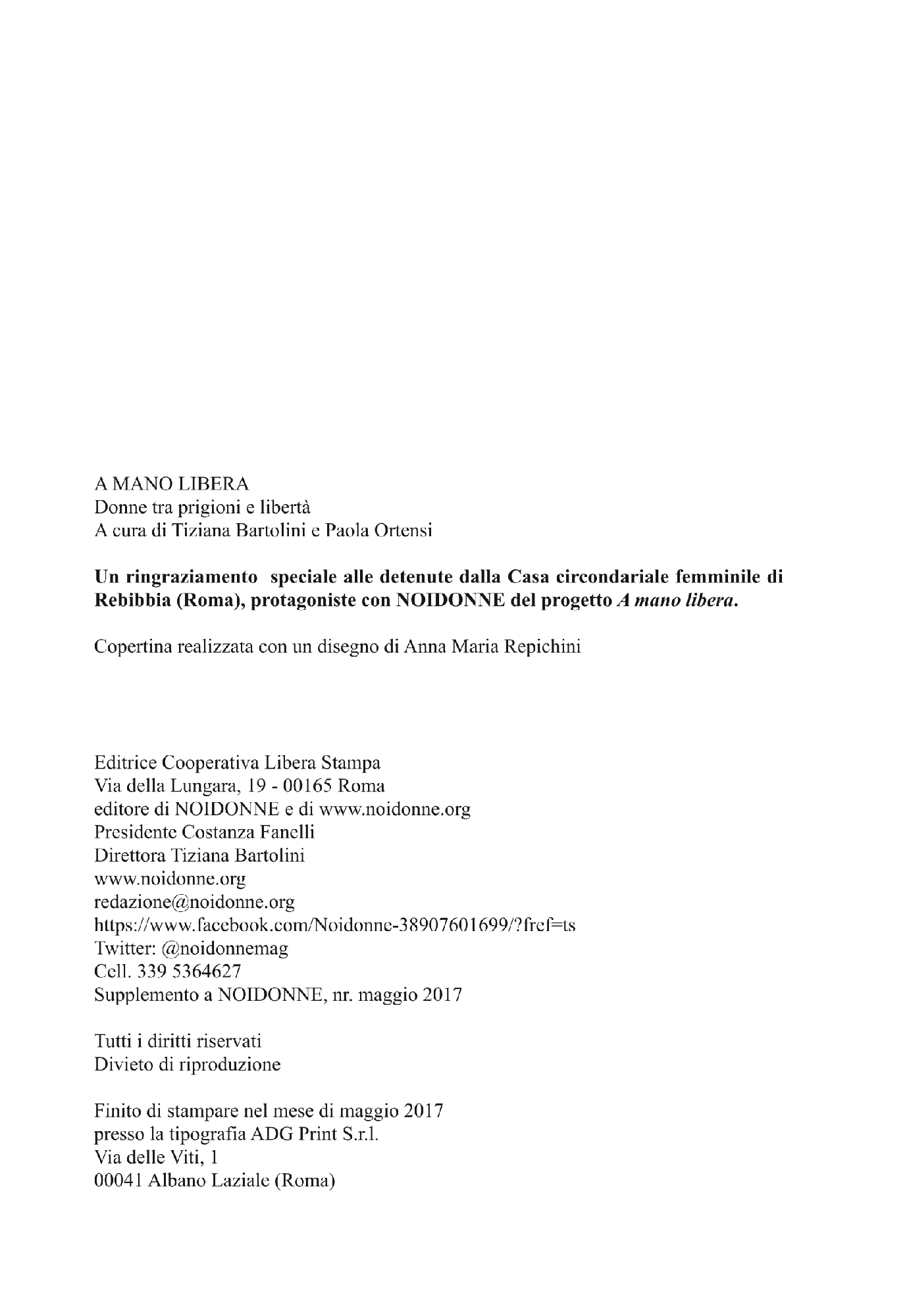 Foto: A MANO LIBERA (Progetto Rebibbia)