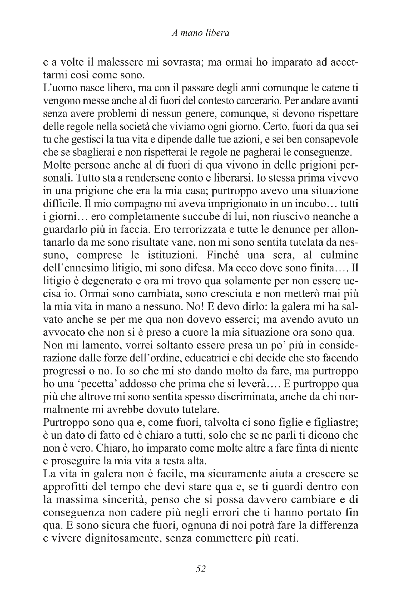 Foto: A MANO LIBERA (Progetto Rebibbia)