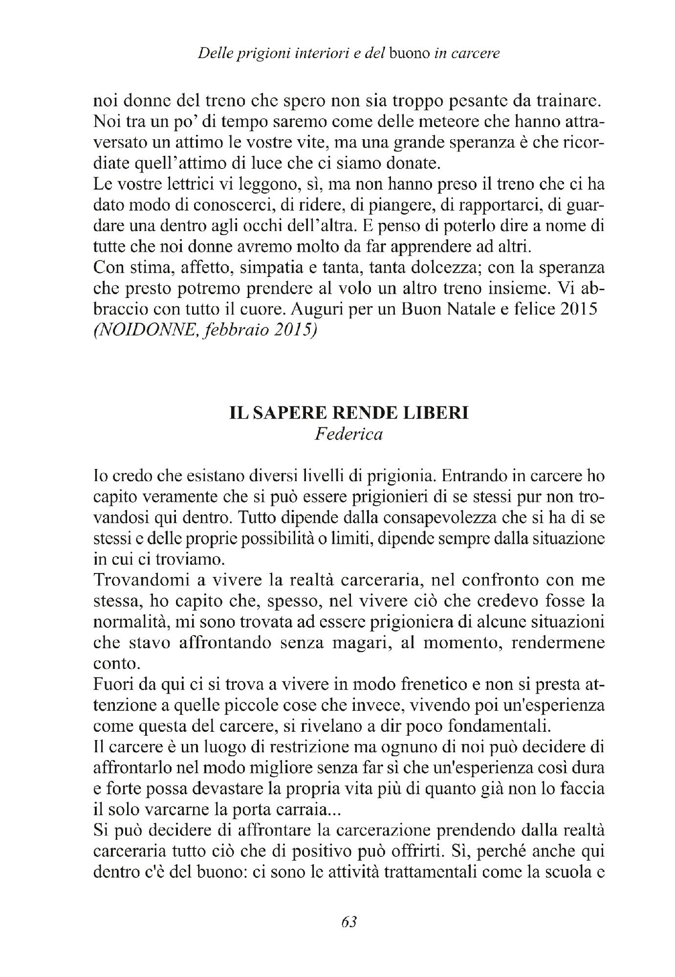 Foto: A MANO LIBERA (Progetto Rebibbia)