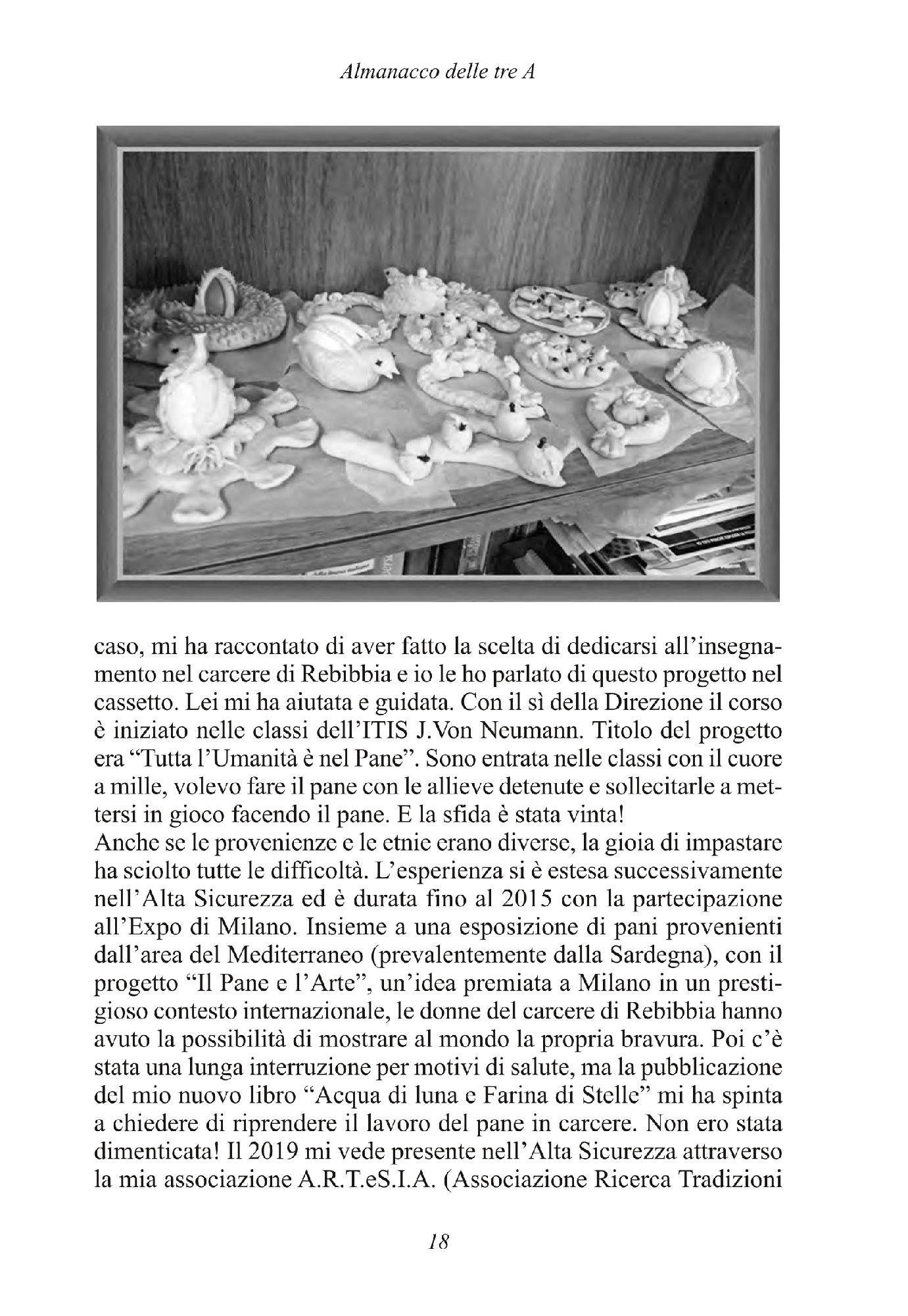 Foto: ALMANACCO DELLE TRE A (Progetto Rebibbia)