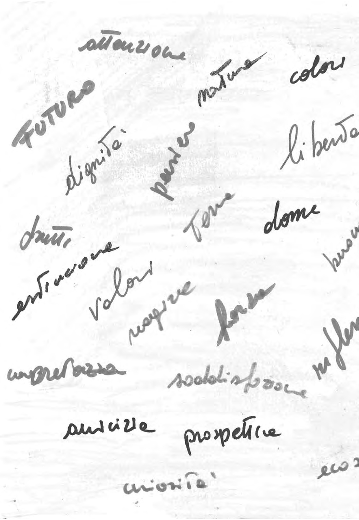 Foto: ALMANACCO DELLE TRE A (Progetto Rebibbia)