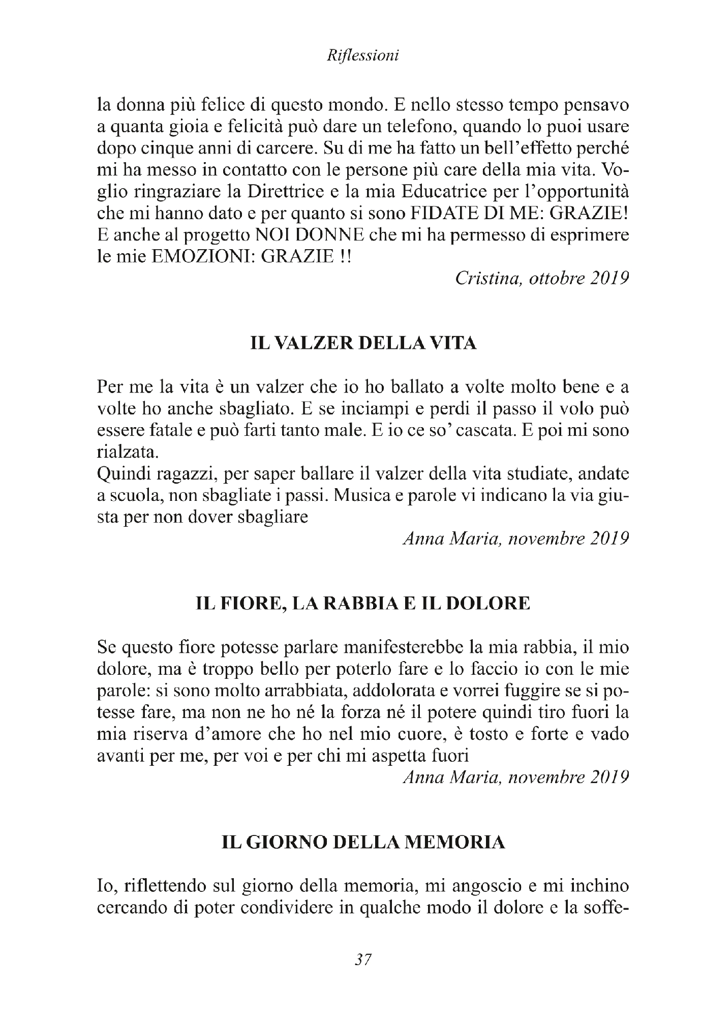 Foto: ALMANACCO DELLE TRE A (Progetto Rebibbia)