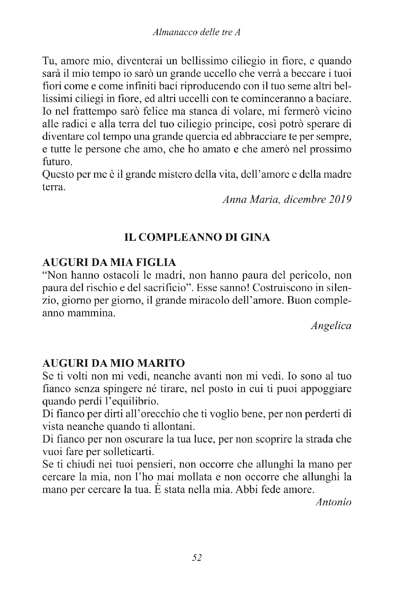 Foto: ALMANACCO DELLE TRE A (Progetto Rebibbia)