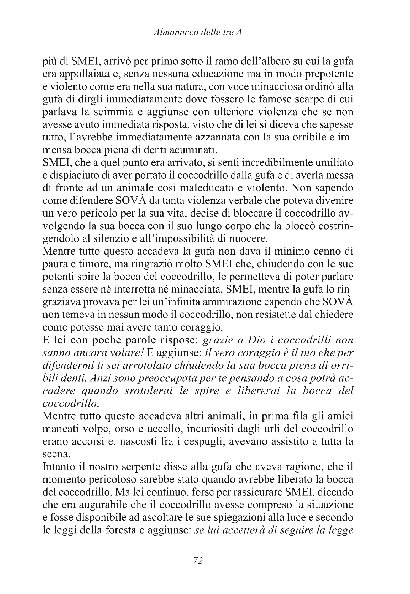 Foto: ALMANACCO DELLE TRE A (Progetto Rebibbia)