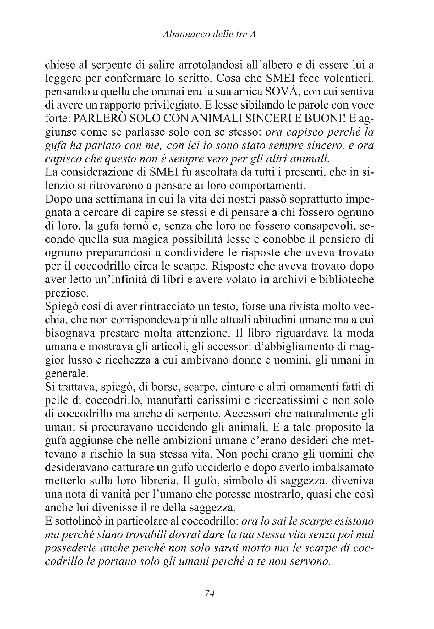 Foto: ALMANACCO DELLE TRE A (Progetto Rebibbia)