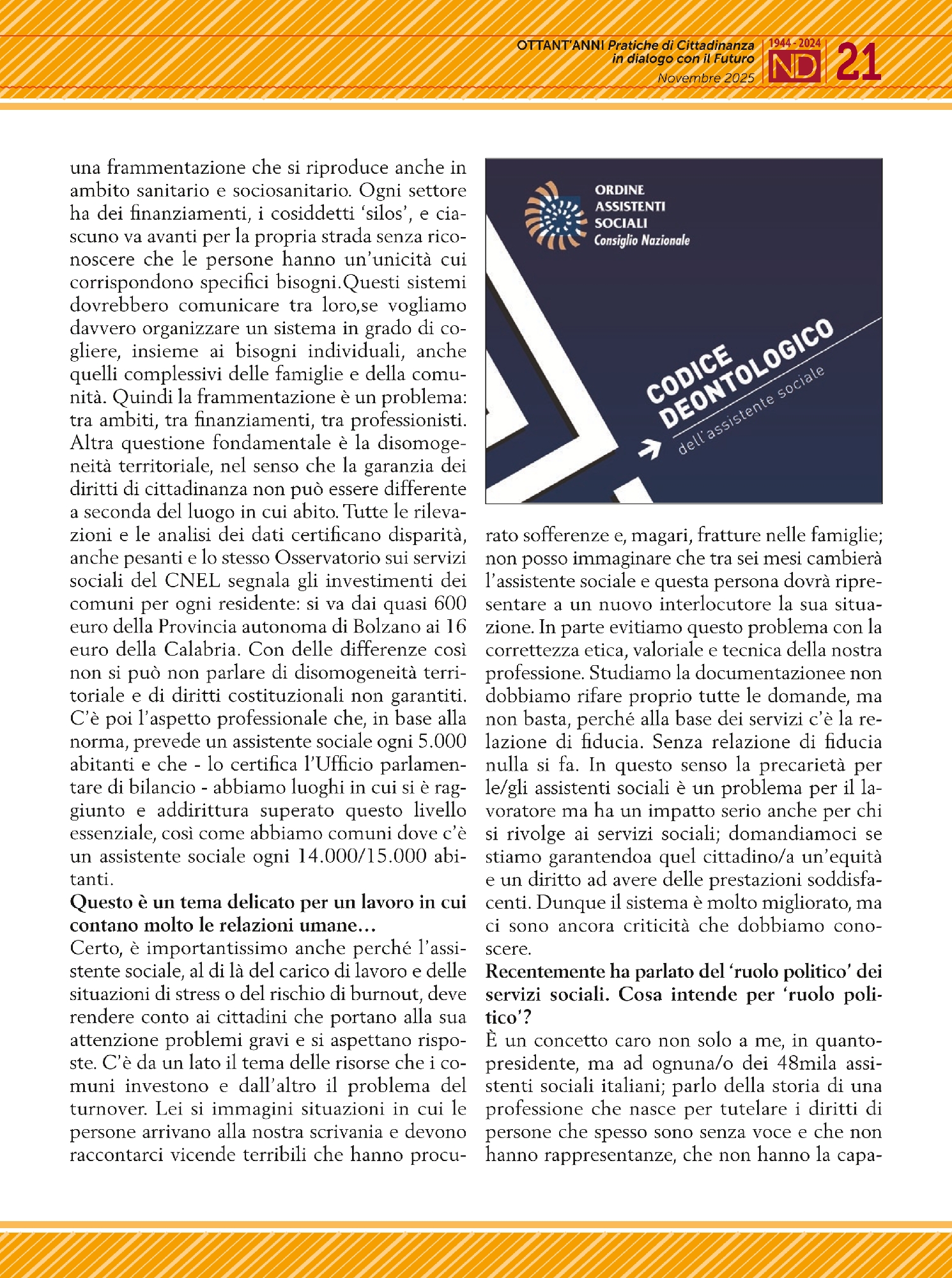 Foto: Almanacco 80 anni